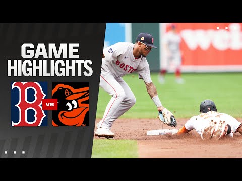 Red Sox vs. Orioles Game Highlights (8/18/24) | MLB Highlights