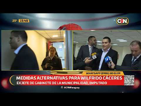 Medidas alternativas para Wilfrido Cáceres y esposa