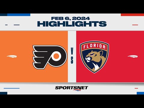 NHL Highlights | Flyers vs. Panthers - February 6, 2024