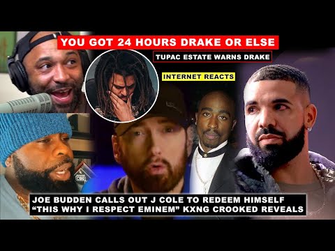 Fans SPLIT as Tupac’s Estate Threatens Drake, “I Respect Eminem” Kxng Crooked Explains, Joe Budden