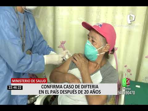 Difteria en Perú: confirman primer caso que no se había detectado en 20 años