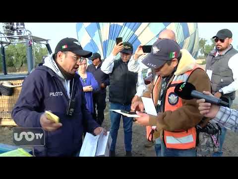 Realizan inspección a globos aerostáticos en Teotihuacán