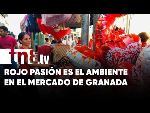 Mercado municipal de Granada con ofertas que enamoran en San Valentín - Nicaragua