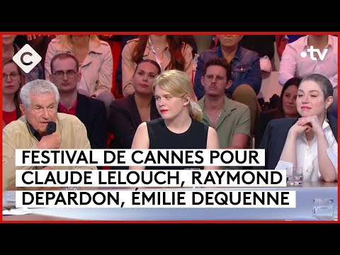 Tapis rouge pour Claude Lelouch, Raymond Depardon, Émilie Dequenne - C à Vous - 15/05/2024