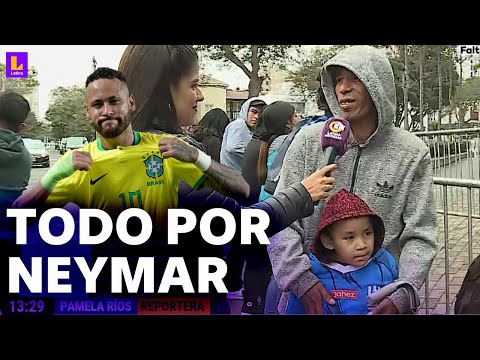Peruanos buscan la firma de Neymar: Será un marcador justo. No creo que haya goleada
