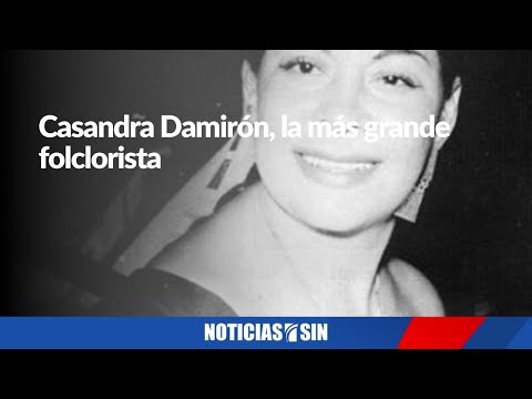 Casandra Damirón, la más grande folclorista