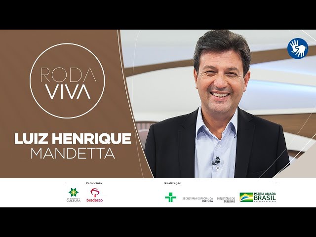 Assista a íntegra da entrevista de Luiz Henrique Mandetta no Roda Viva