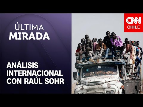 A un año de la guerra civil en Sudán: Raúl Sohr analiza la peor crisis de desplazados en el mundo