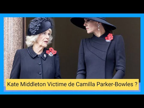 Tensions Royales : Camilla Parker Bowles tyrannise-t-elle Kate Middleton ?