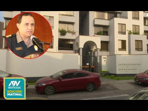 Fiscalía allana la casa del comandante general de la PNP Raúl Alfaro