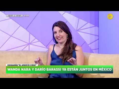 Wanda Nara y Darío Barassi ya están en México ? HNT con Nacho Goano ? 25-01-24