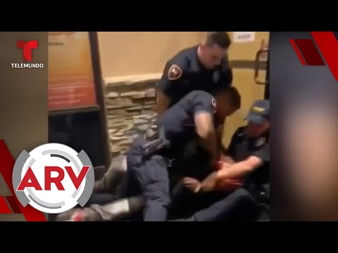 Policías agreden a un adolescente afroamericano en Louisiana | Al Rojo Vivo | Telemundo