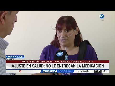 Córdoba: sufre hipertensión pulmonar y hace meses que no recibe su medicación