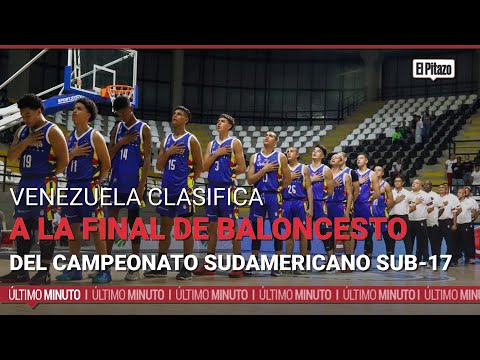 Venezuela clasifica a la final de baloncesto del Campeonato Sudamericano sub-17