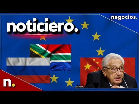 Noticiero: Nuevas ayudas de Europa a Ucrania, Putin y Sudáfrica, y Kissinger en China