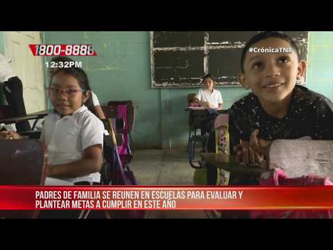 Organizan encuentros con padres de familia en escuelas de Managua - Nicaragua