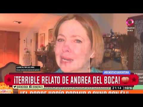 ¡Terrible relato de Andrea del Boca!