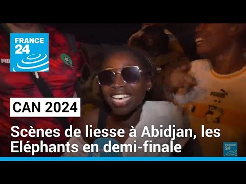 CAN 2024 : à Abidjan, des scènes de liesse après la victoire in extremis des Élephants face au Mali