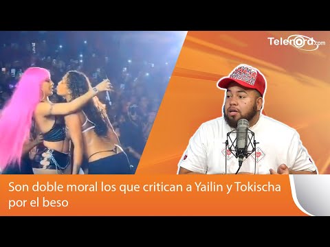 Son doble moral los que critican a Yailin y Tokischa por el beso dice Engels Lizardo