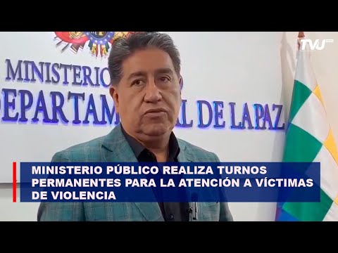 El Ministerio Público realiza turnos permanentes para la atención a víctimas de violencia