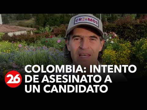 Habrían ofrecido $2.500 millones por atentar contra candidato a alcalde de Medellín