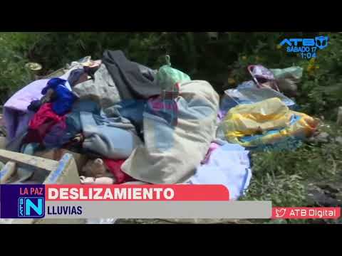 Deslizamiento en Achocalla deja tres fallecidos