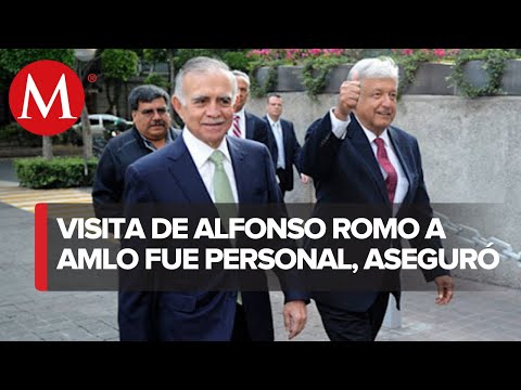 Alfonso Romo visito al presidente Andrés Manuel López Obrador