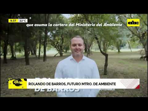 Rolando de Barros Barreto volverá a ser ministro del Ambiente