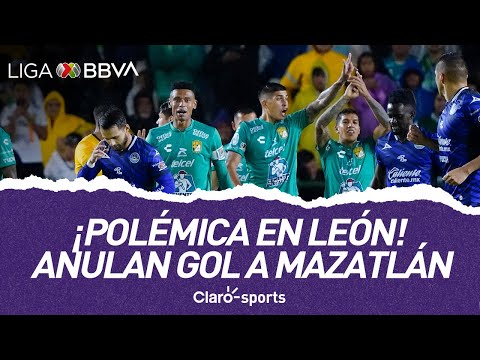 ¡Polémica en León! Anulan gol a Mazatlán por supuesto doble contacto de Colmán al cobrar un penalti