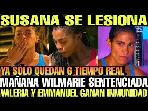 ELLOS GANA INMUNIDAD!! MAÑANA WILMARIE SENTENCIADA!! SUSANA LESION Exatlón All STAR EEUU CAPITULO 92