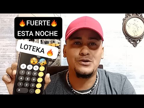 1 SÓLO NÚMEROS FUERTE ESTA NOCHE LOTEKA NACIONAL  LEIDSA