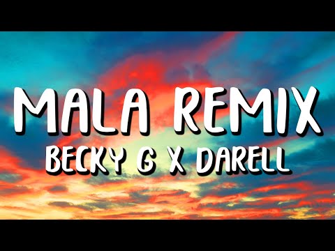 Becky G Ft.De La Ghetto, Pitbull - Mala REMIX (Letra/Lyrics)
