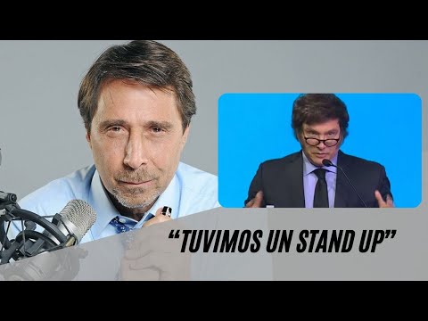 Eduardo Feinmann analizó el discurso de Javier Milei en la Fundación Libertad: Tuvimos un Stand Up