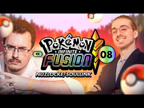 VOD - Pokémon InfiniteFusion Nuzlock/Soullink avec Guill - Ep.8