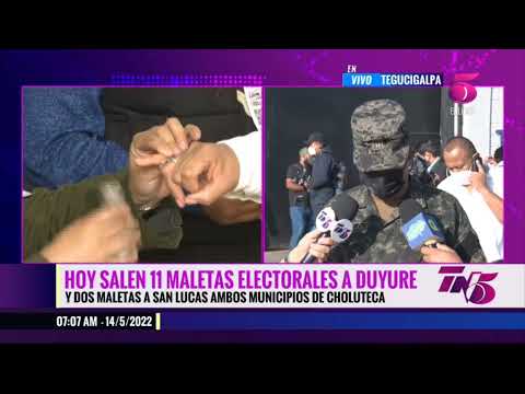 Hoy salen 11 maletas electorales hacia Duyure para repetir elecciones municipales