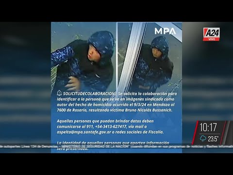 Recompensa para quienes puedan identificar al sicario que asesinó al playero en Rosario