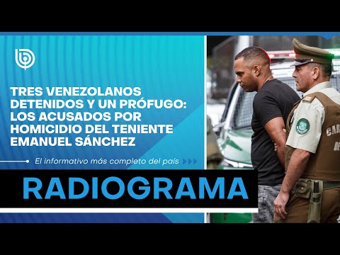 Tres venezolanos detenidos y un prófugo: los acusados por homicidio del teniente Emanuel Sánchez