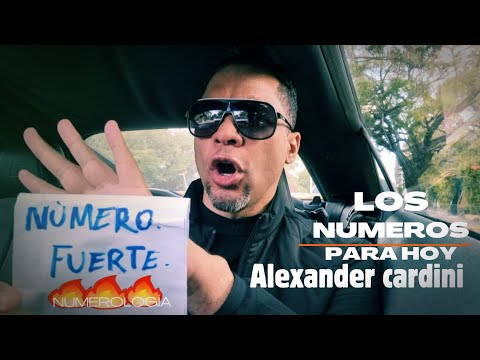 NUMERO PARA HOY* | Alexander Cardini | Números Fuerte  8/04/24 Codigo Barrer