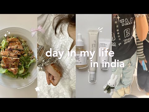 life in india 🌷 | day in my life | shopping 🛒 | ASMR vlog | aesthetic vlog indian