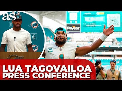 FULL PRESS CONFERENCE TUA TAGOVAILOA NEW DEAL WITH MIAMI DOLPHINS |