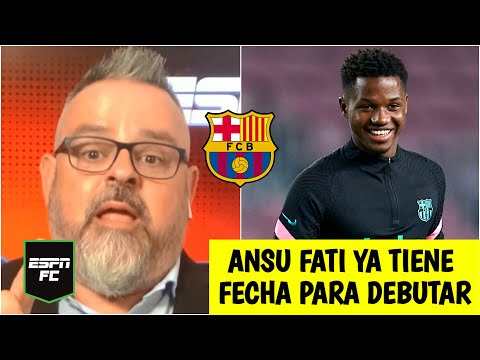 LA LIGA Buenas noticias para el ataque del Barcelona: Regresa Ansu Fati y ya entrena | ESPN FC