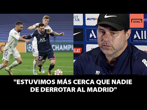 Según Pochettino, el club que más cerca estuvo de eliminar al Madrid fue el PSG