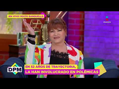 En vivo, Rocío Banquells CELEBRA 52 años de trayectoria y recuerda sus polémicas | De Primera Mano