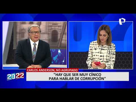 Carlos Anderson sobre Pedro Castillo: “Hay que ser cínico para hablar de corrupción