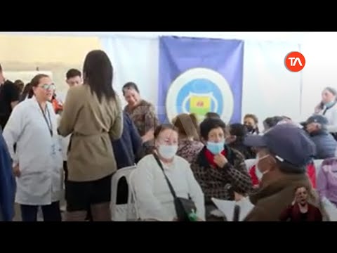 Brigadas médicas en el Hospital de Docentes de Calderón