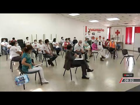 Cruz Roja Salvadoreña realiza simulacro de emergencia