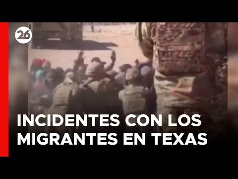 EE.UU | Nuevas imágenes de los incidentes con migrantes en Texas