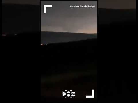Oklahoma tornado caught on camera near Tulsa