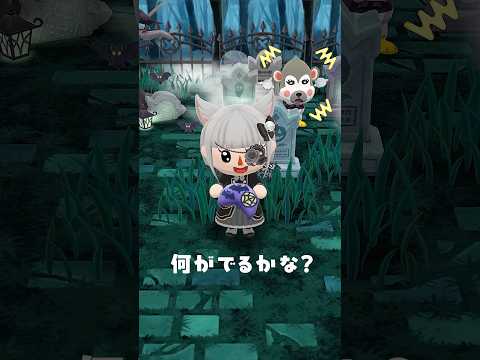 お墓でベルクッキーを食べるよ👻10/14 #ポケ森 #acpc