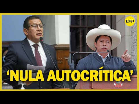 Eduardo Salhuana: “Nula autocrítica y no tuvo ninguna referencia a la corrupción”